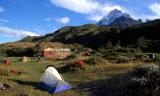 campsite on Lago Pehoe