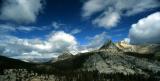 Yosemite sky and mountains