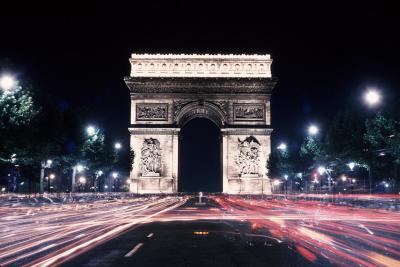Paris Arc de Triomphe 1964