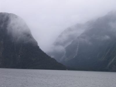 we made it! milford sound