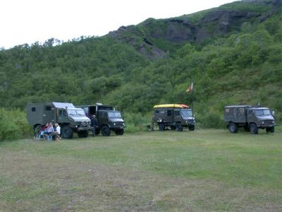 Unimog blar  Litla - enda