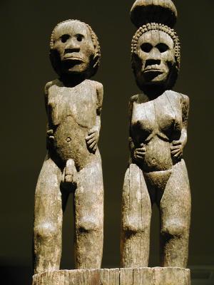 Ancient wooden African art
