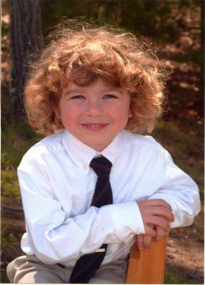 Here is Max in 2005, this is a school picture.
I took one almost as good, but not the resolution.

