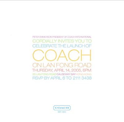 COACH Store Opening