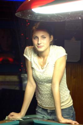 Girl in Alligator Bar, Brooklyn