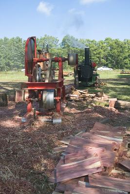 Steam Powered Saw