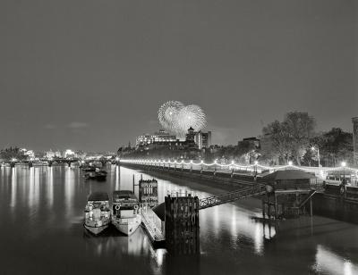 Fireworks over the River