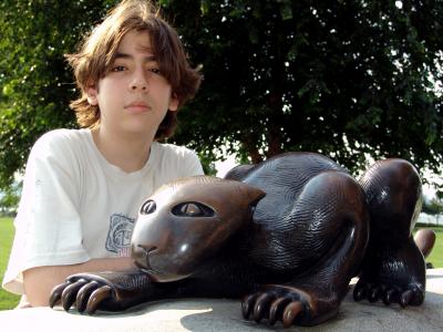 116 o gato - parque de esculturas