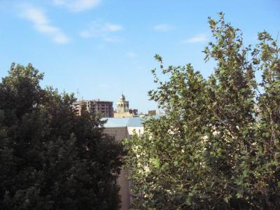 View from the roof of Karat Inn, Baku.