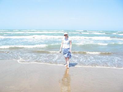 Me at the Caspian Sea.