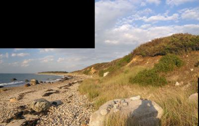 Three picture panorama of Cedar Tree Neck.if I had only taken one more in the sky.jpg