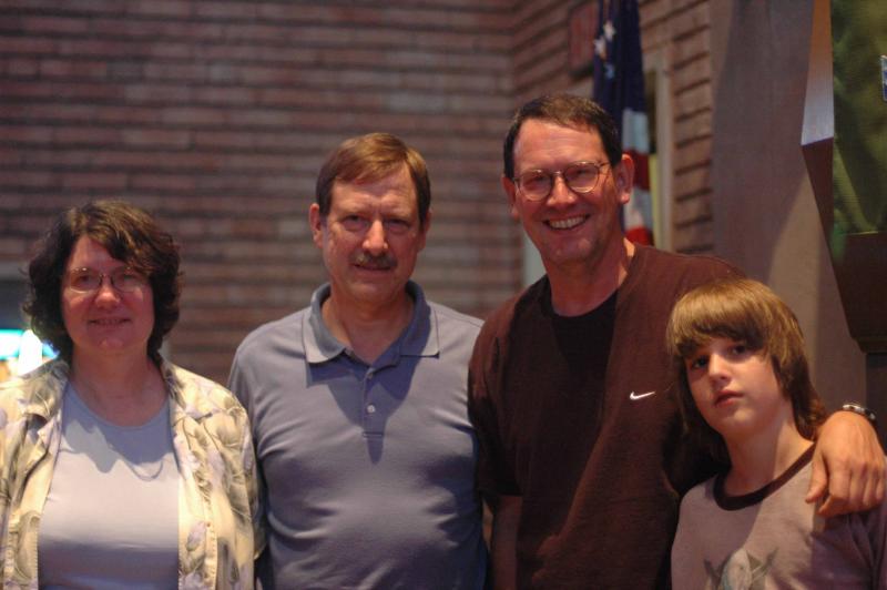 Jeanne, Don, Charles and son