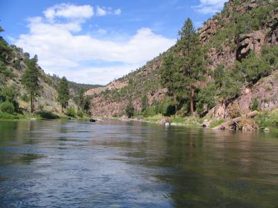 Heading down the Green River