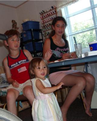  Family friends Meggan and Tora (15 months)