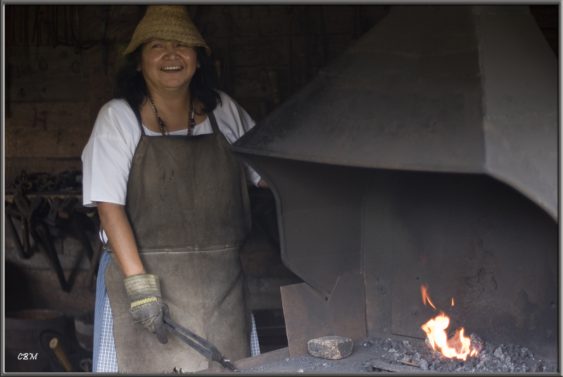 Blacksmith Lady 3