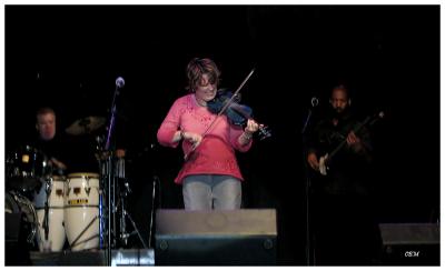 Eileen Ivers  at the Mission Folk Festival July 23, 2005