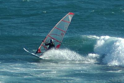 Windsurf Red on White n Blue (06-29-05)