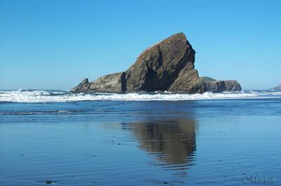 Indian Head Sphynx Reflection