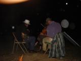 Ray, Dave and Joli enjoy a late night jam by the fire.  226.jpg