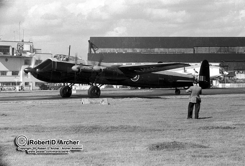 Avro Lincoln, Nomad testbed