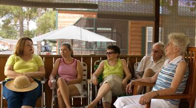 Geraldine, Mandy, Christine, George,  Willodean