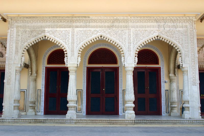 Jaipur City Palace, Viewing area