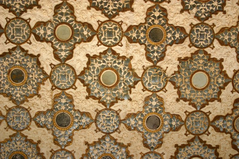 Amer fort, Mirror ceilings