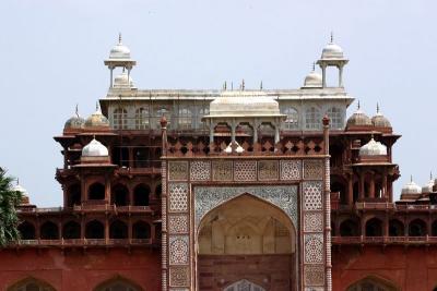 Akbar rests here, Sikandra, Agra