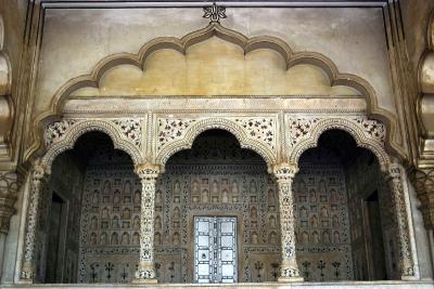 The terrace for the King, Agra fort, Agra