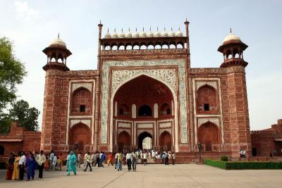 The entrance, Taj Mahal, India