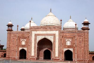 The mosque, Taj Mahal, India