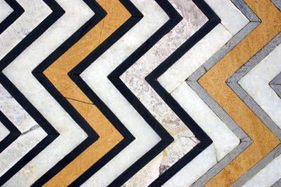 Patterns on the wall, Taj Mahal, India