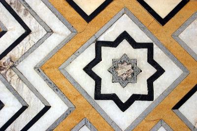 What detail, Taj Mahal, India