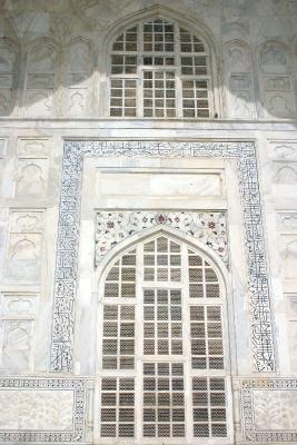The lattice doors, Taj Mahal, India