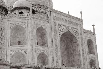 The captivating white, Taj Mahal, India