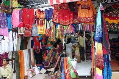 Bazaars of Jaipur, clothes