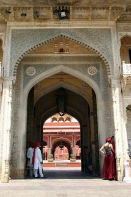 Jaipur City Palace, From the inside