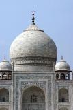 Close up of the dome, Taj Mahal, India