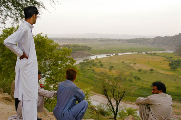 Mouth of Mangla Dam