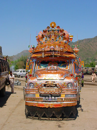 Bus at Kotli bus station
