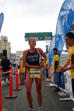 LA 2005 Sarah Kortuem Finish