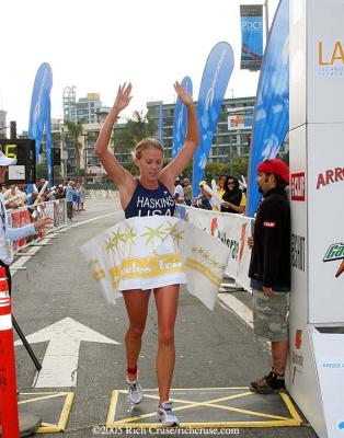 Sarah Kortuem - 1st LA Triathlon