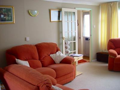 Front Room - at least one wall is painted in a normal colour