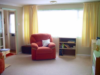 Front Room - Look, even books were left for me