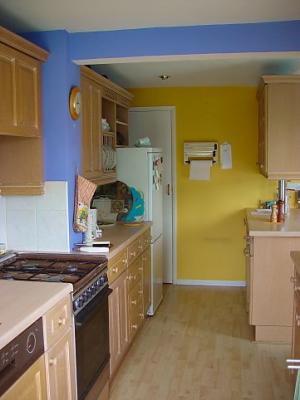 Kitchen - I like the colours in here