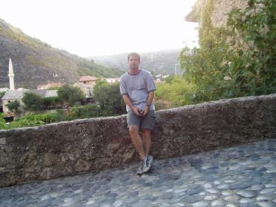 Sweating in Mostar