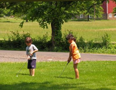 Let's golf
