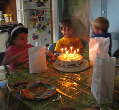 My 6th birthday party