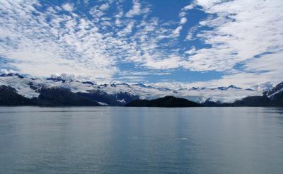 Whittier  Glacier on the sound of Prince