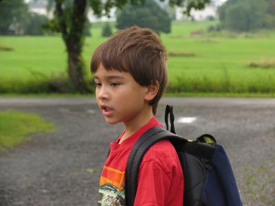Waiting for the bus